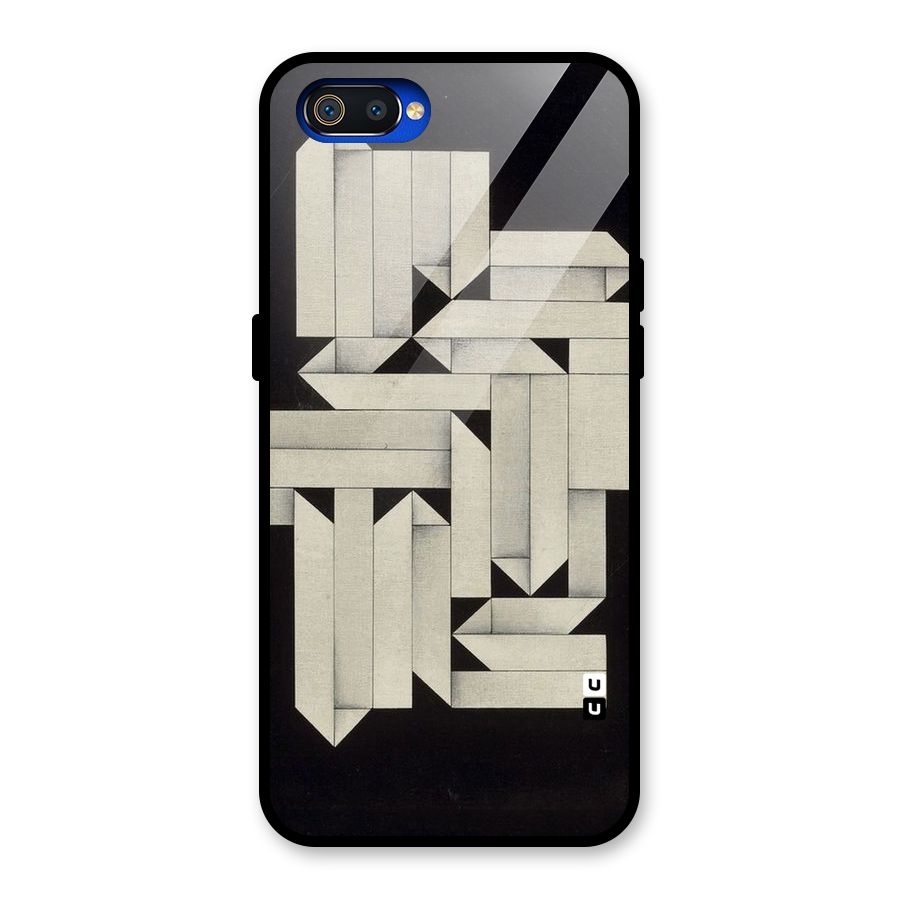 Ancient Rugged Glass Back Case for Realme C2