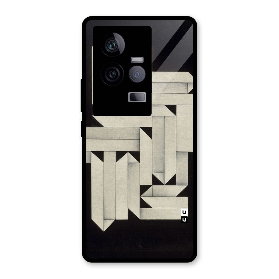 Ancient Rugged Glass Back Case for Vivo iQOO 11 5G
