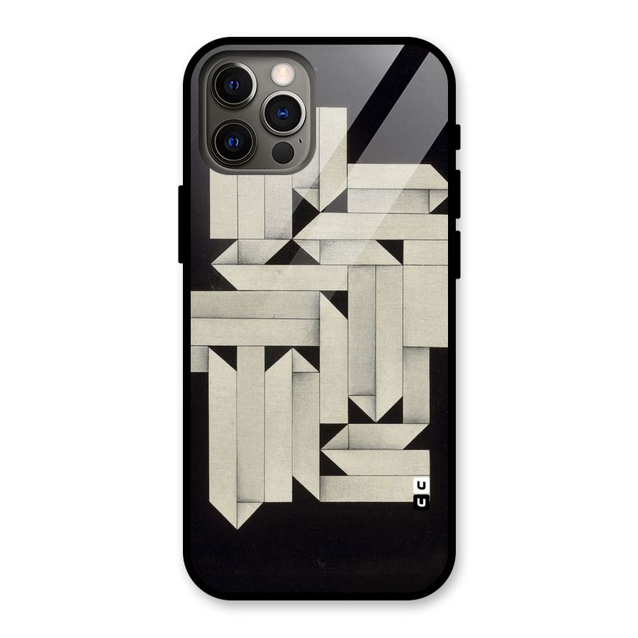 Ancient Rugged Glass Back Case for iPhone 12 Pro