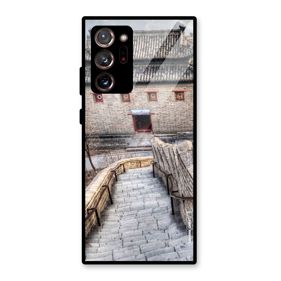 Ancient Strairs Glass Back Case for Galaxy Note 20 Ultra 5G