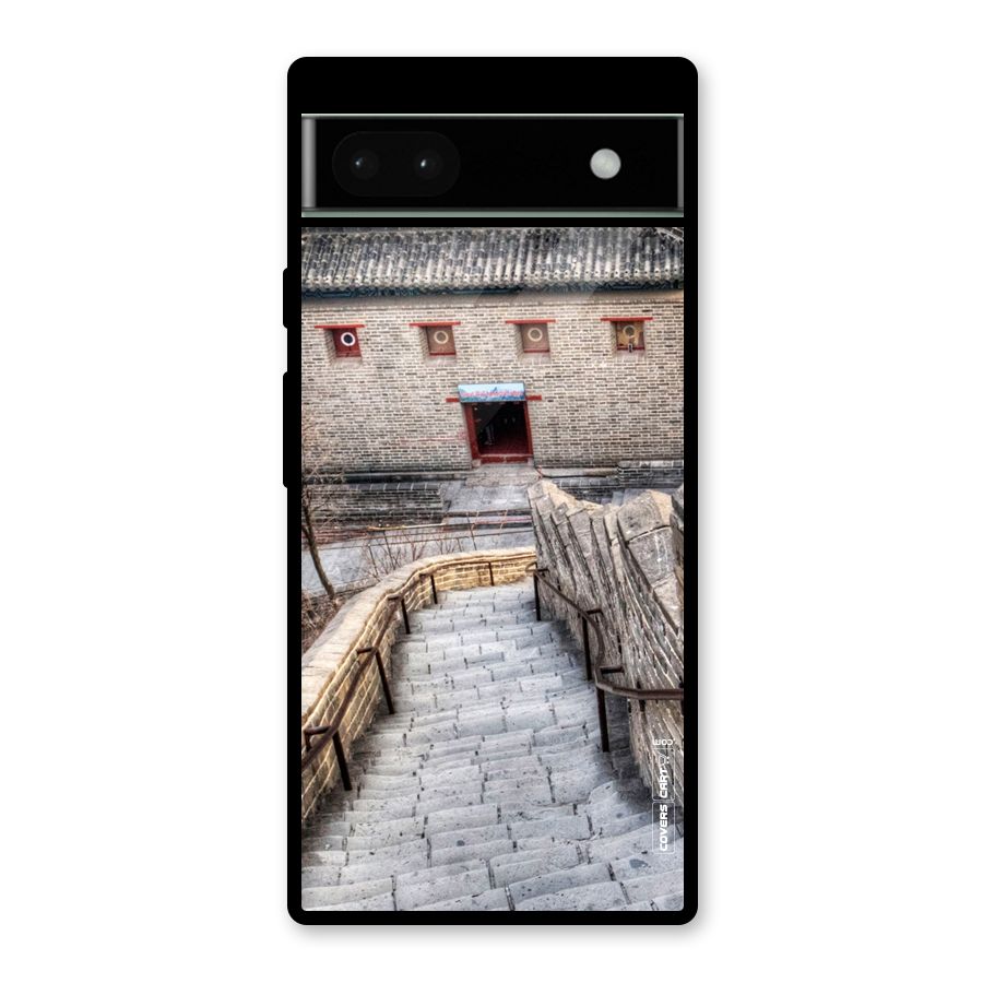 Ancient Strairs Glass Back Case for Google Pixel 6a