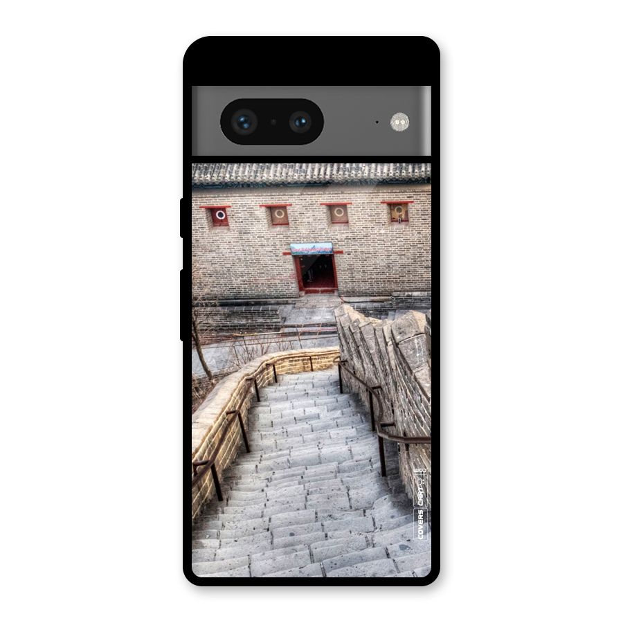 Ancient Strairs Glass Back Case for Google Pixel 7