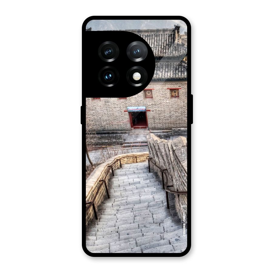 Ancient Strairs Glass Back Case for OnePlus 11