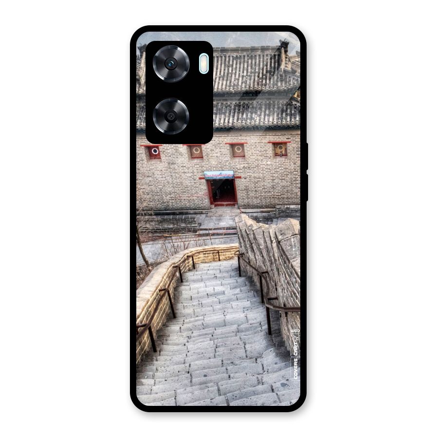 Ancient Strairs Glass Back Case for Oppo A77