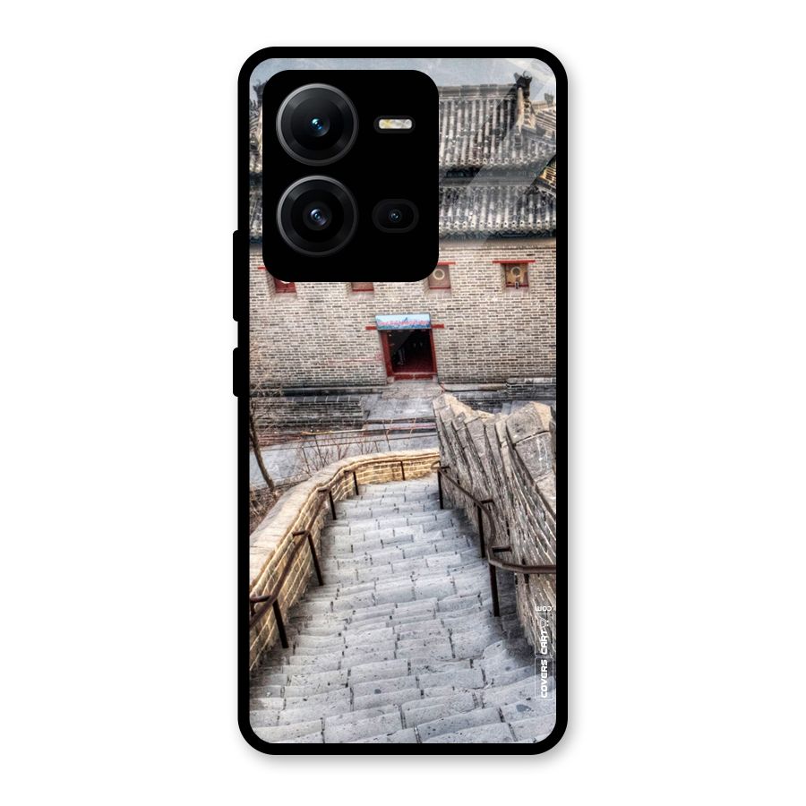 Ancient Strairs Glass Back Case for Vivo V25