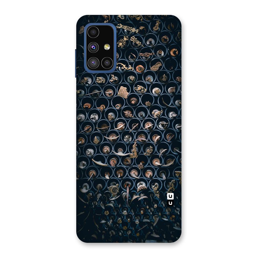 Ancient Wall Circles Back Case for Galaxy M51