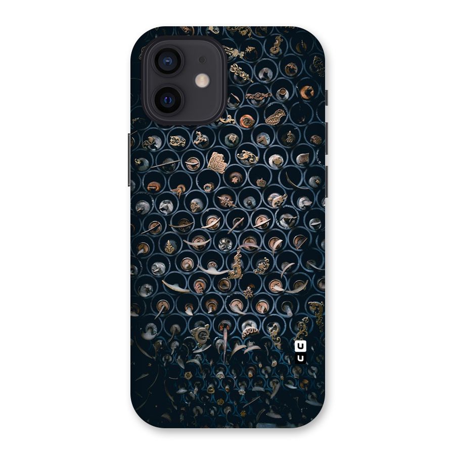Ancient Wall Circles Back Case for iPhone 12
