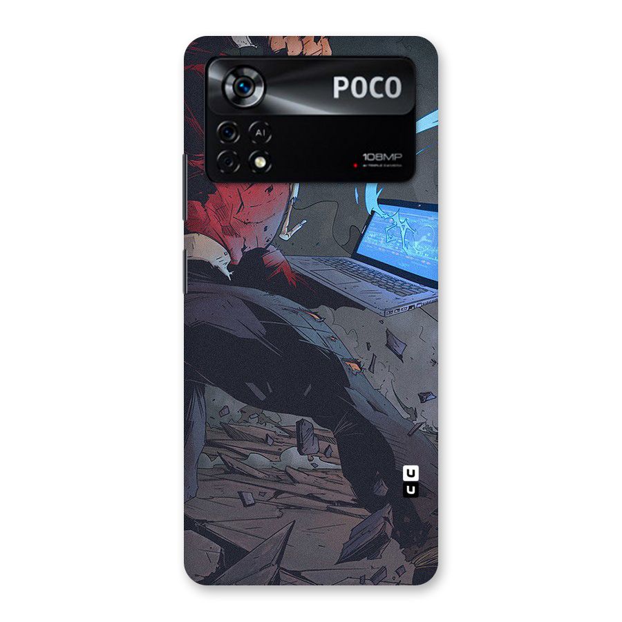 Angry Programmer Back Case for Poco X4 Pro 5G