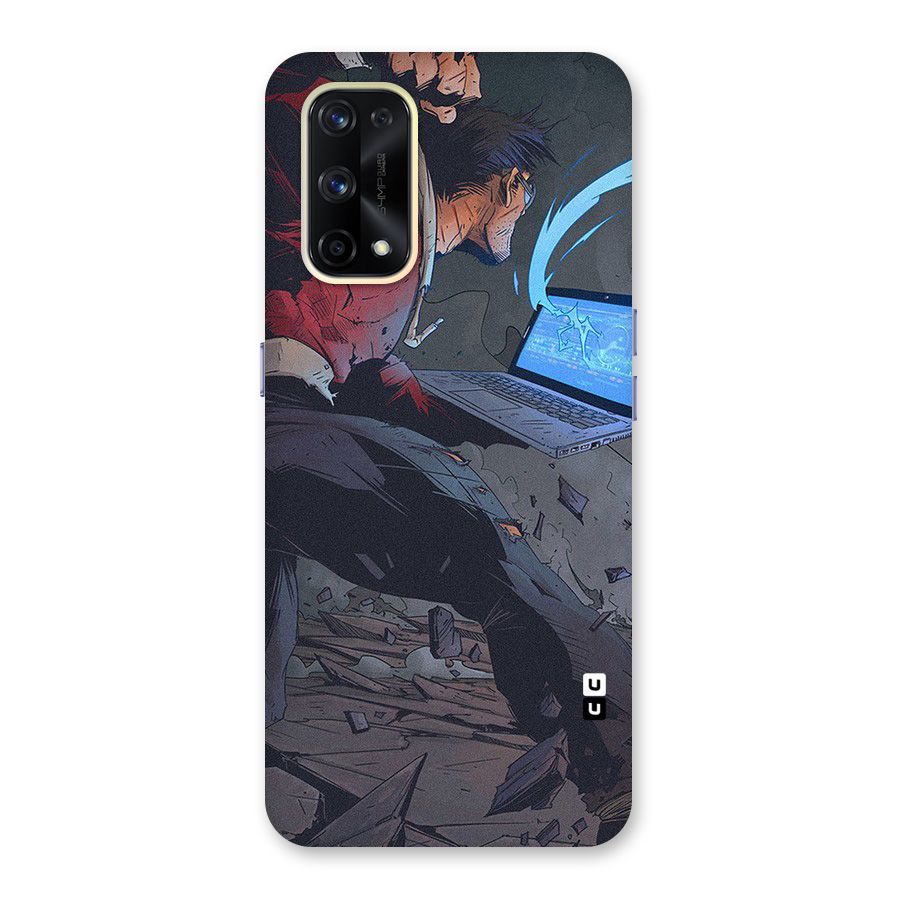 Angry Programmer Glass Back Case for Realme X7 Pro