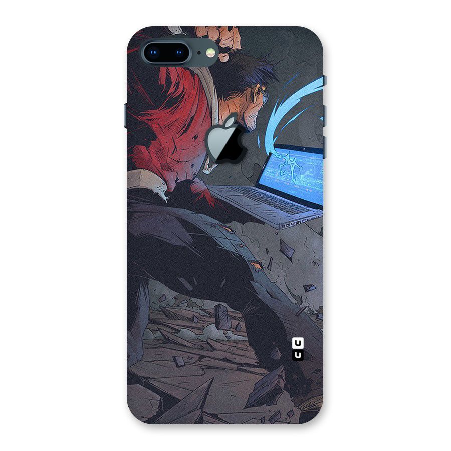 Angry Programmer Back Case for iPhone 7 Plus Apple Cut
