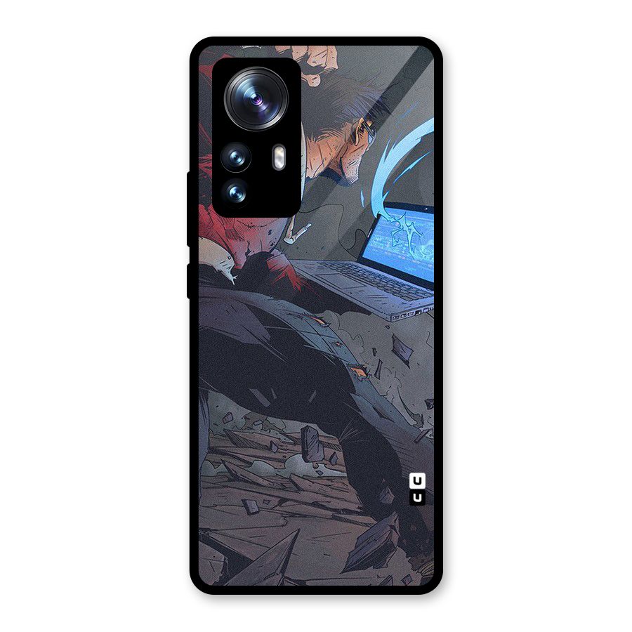 Angry Programmer Glass Back Case for Xiaomi 12 Pro
