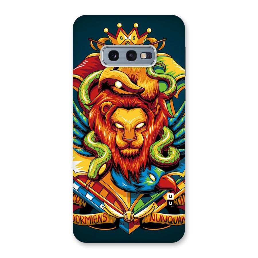 Animal Art Back Case for Galaxy S10e