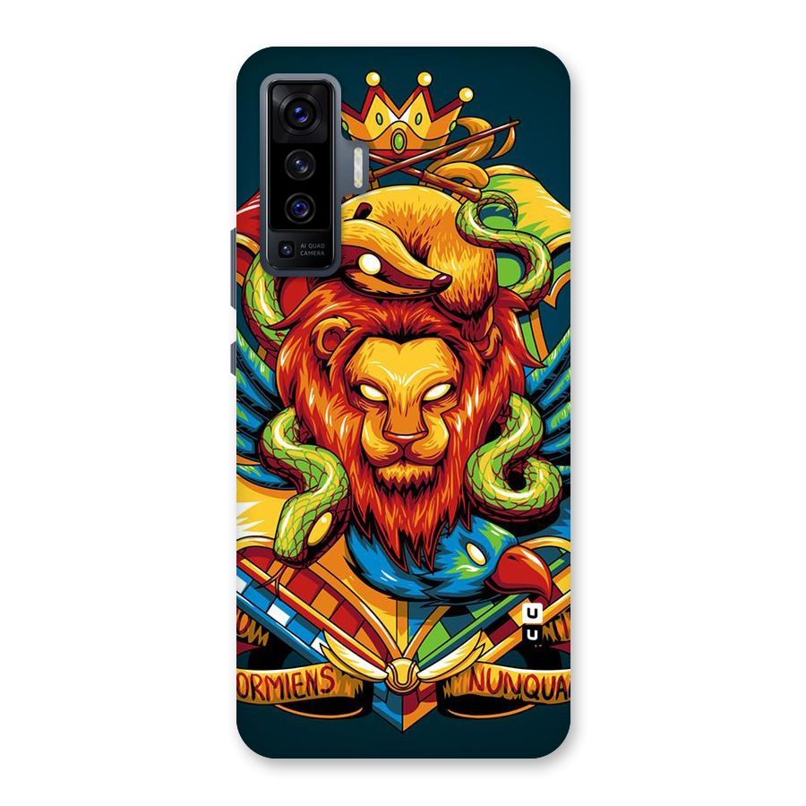 Animal Art Back Case for Vivo X50