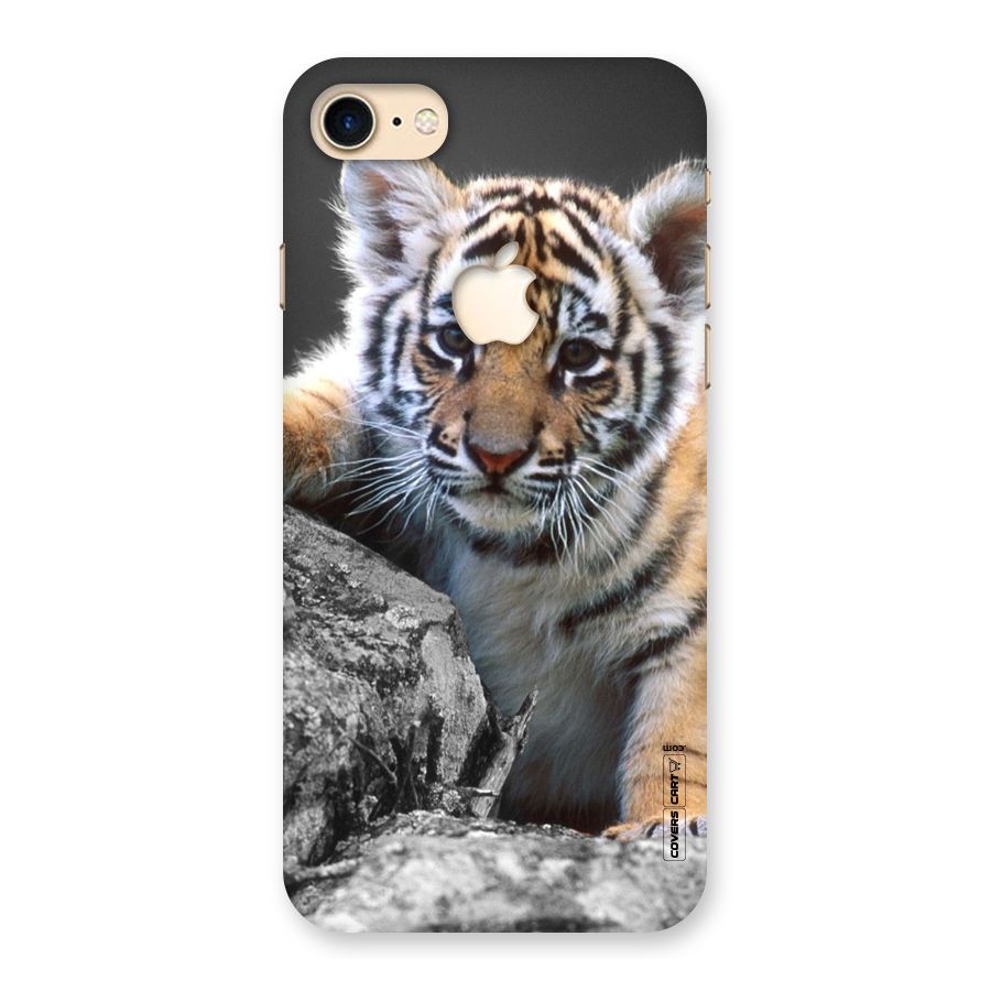 Animal Beauty Back Case for iPhone 7 Apple Cut