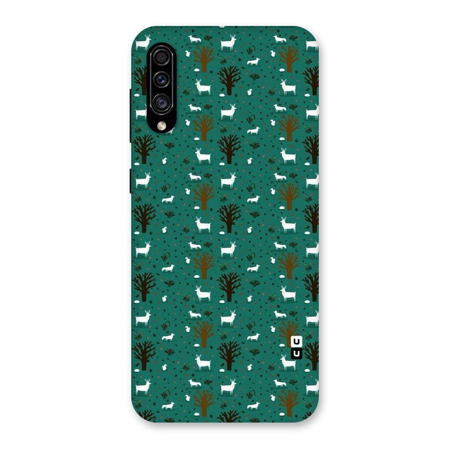 Animal Grass Pattern Back Case for Galaxy A30s