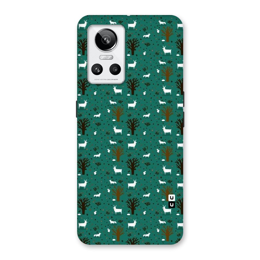 Animal Grass Pattern Back Case for Realme GT Neo 3
