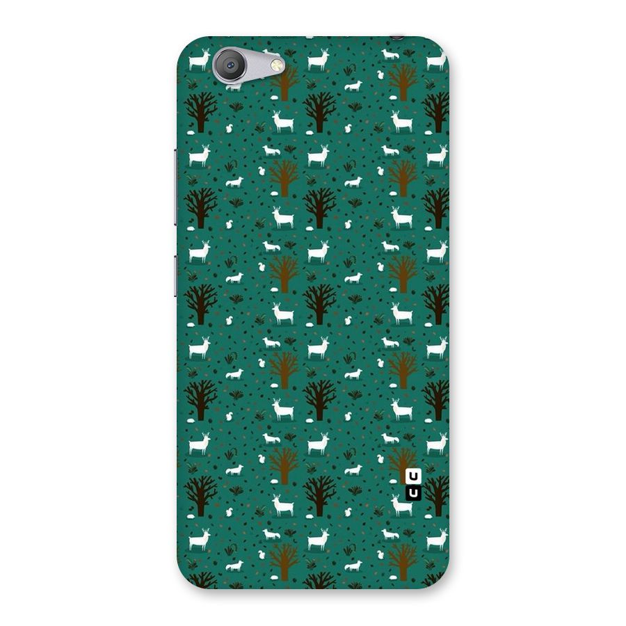 Animal Grass Pattern Back Case for Vivo Y53