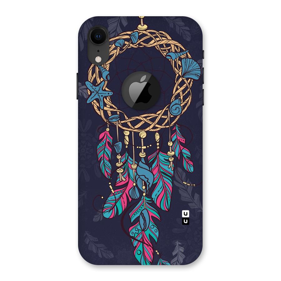 Animated Dream Catcher Back Case for iPhone XR Logo Cut