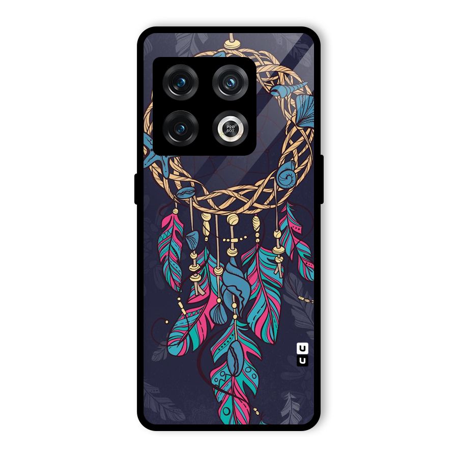 Animated Dream Catcher Glass Back Case for OnePlus 10 Pro 5G