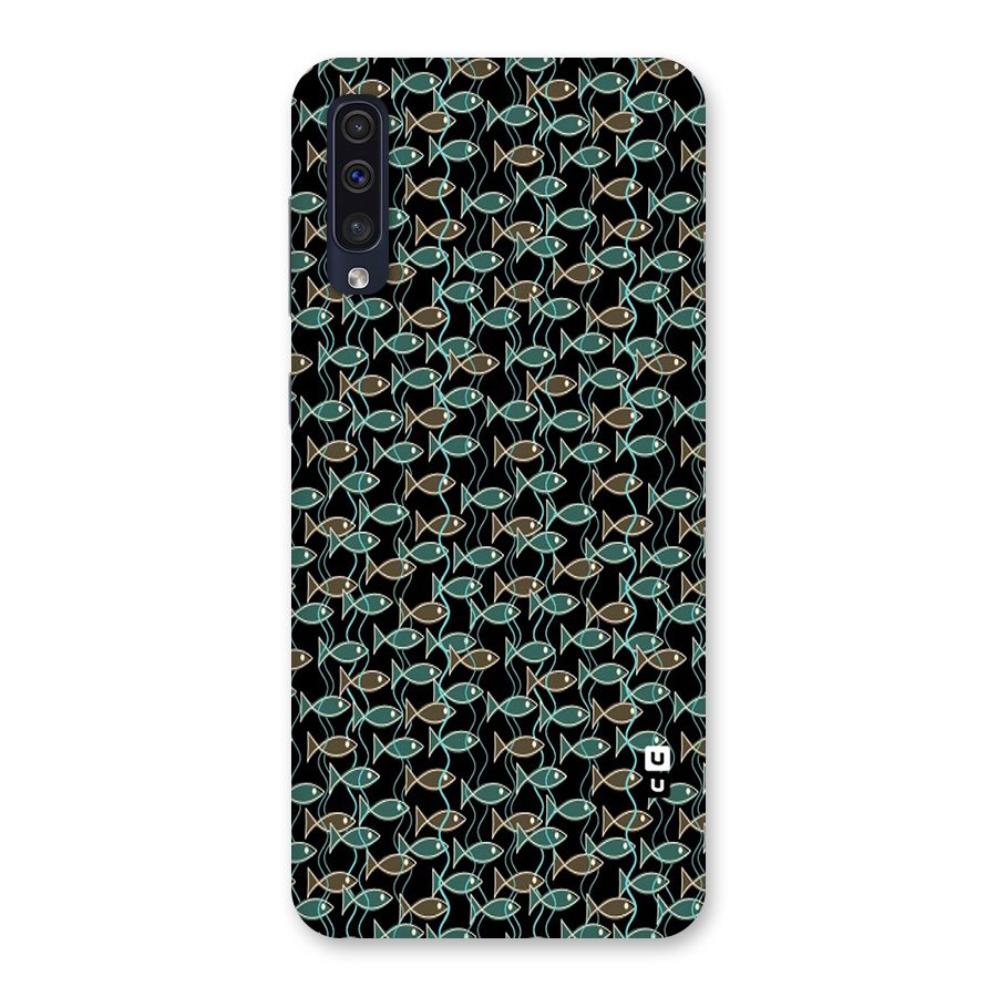 Animated Fishes Art Pattern Back Case for Galaxy A50s