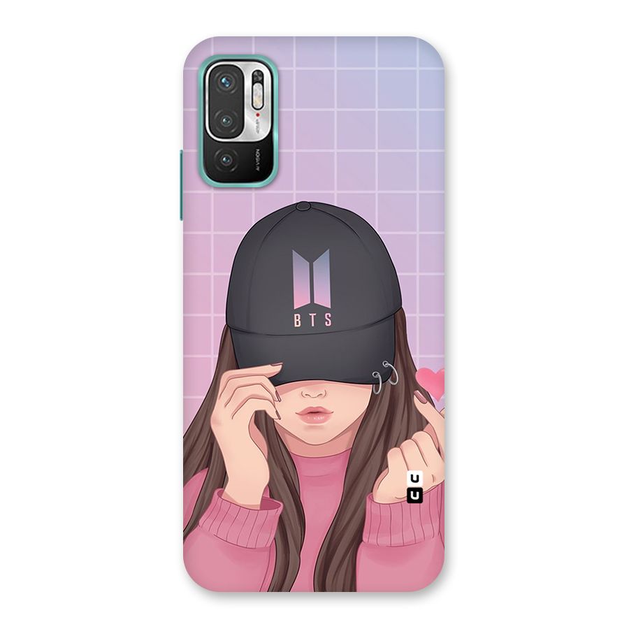Anime Beautiful BTS Girl Back Case for Redmi Note 10T 5G