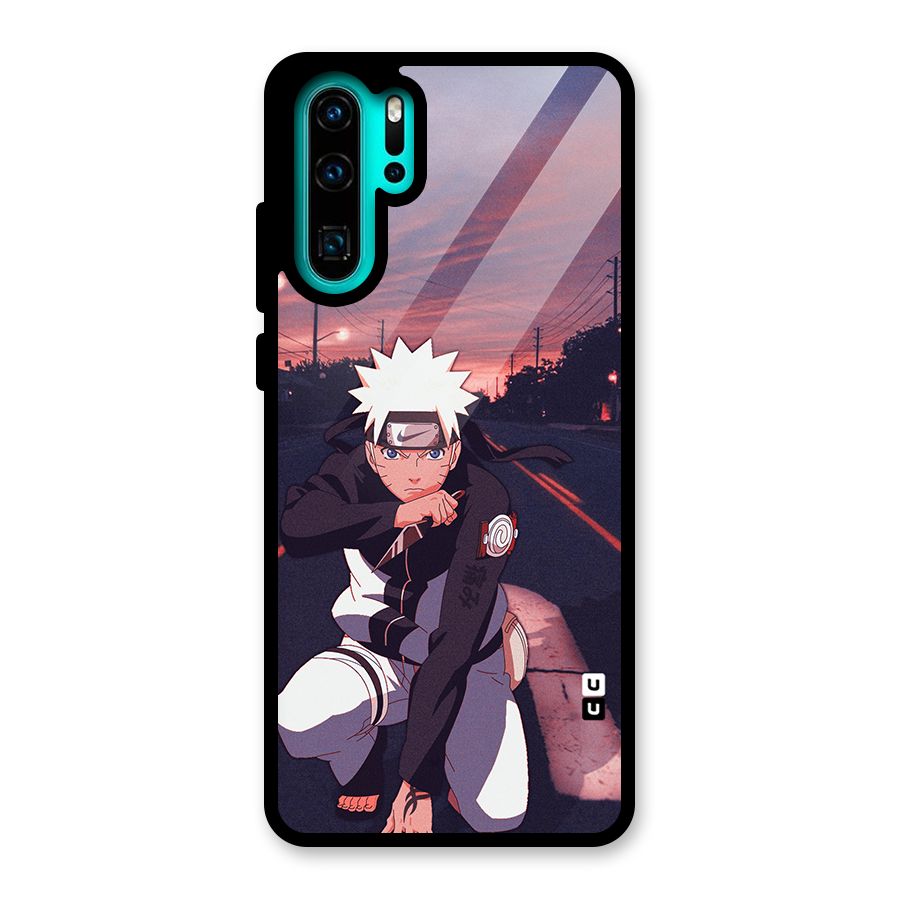 Anime Naruto Aesthetic Glass Back Case for Huawei P30 Pro