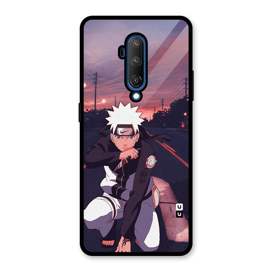 Anime Naruto Aesthetic Glass Back Case for OnePlus 7T Pro