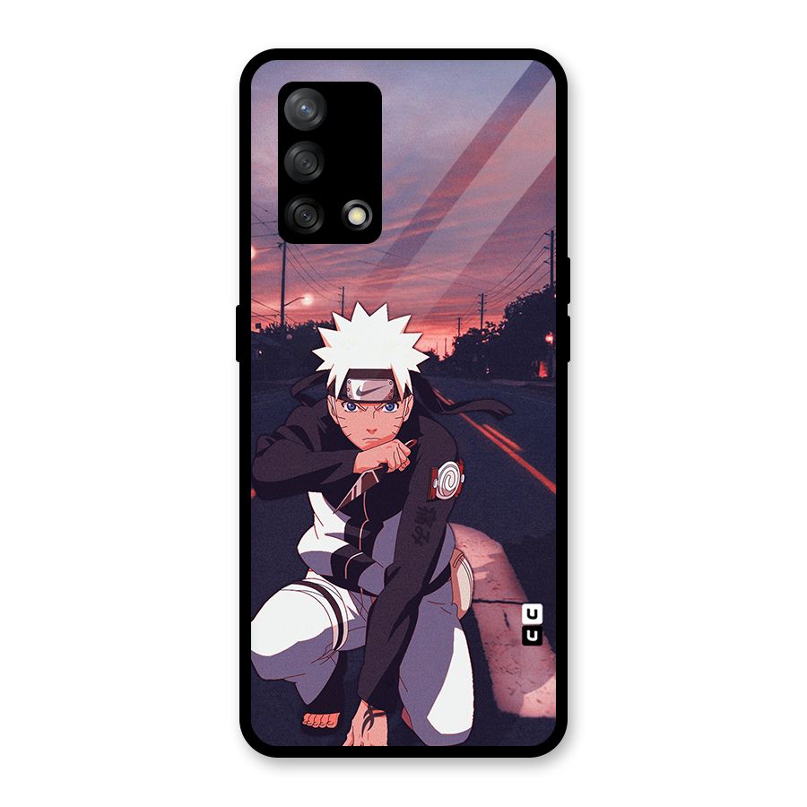 Anime Naruto Aesthetic Glass Back Case for Oppo F19