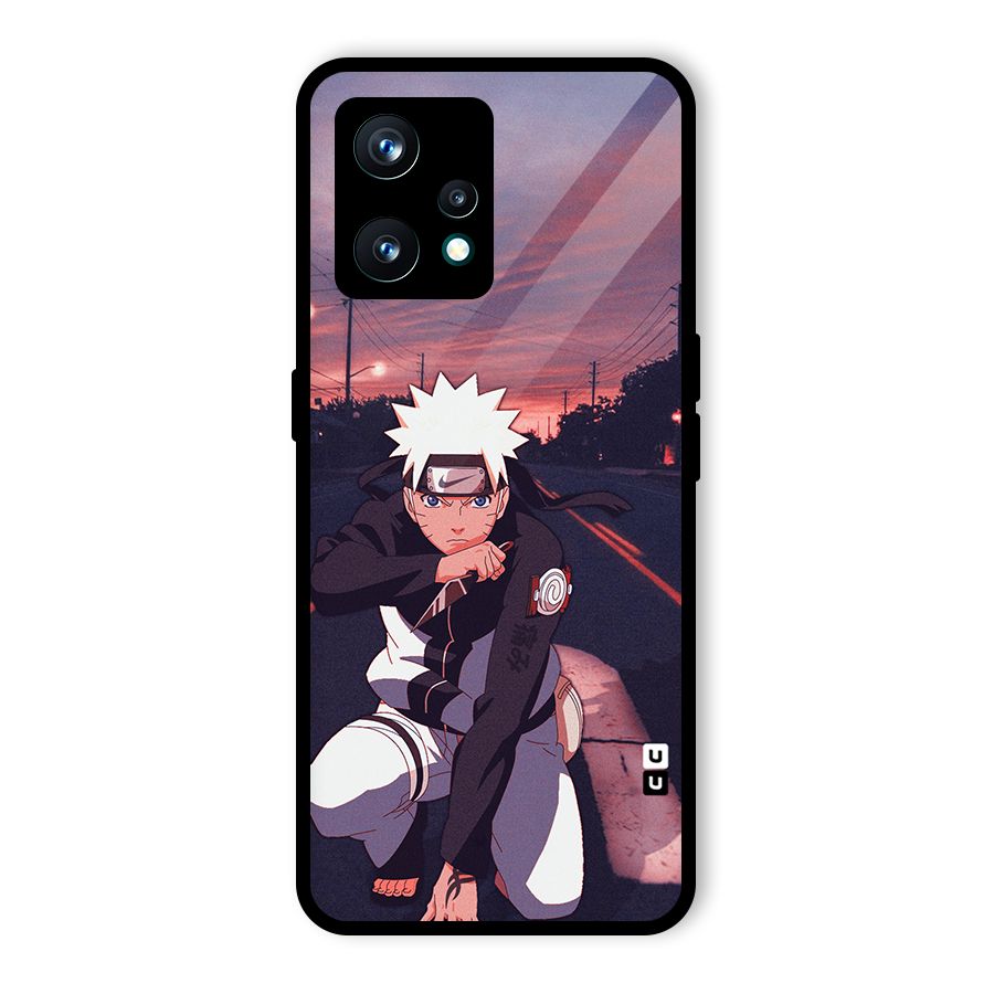 Anime Naruto Aesthetic Glass Back Case for Realme 9 Pro Plus 5G