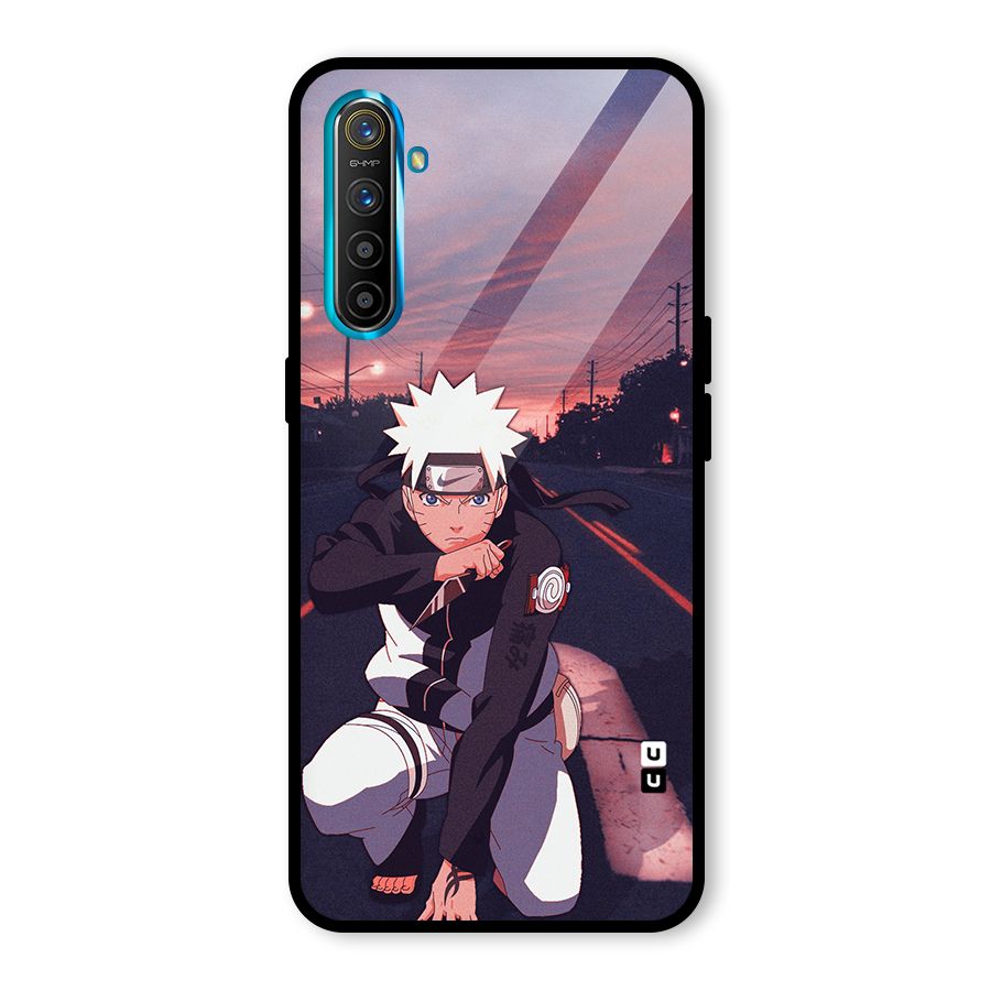 Anime Naruto Aesthetic Glass Back Case for Realme X2