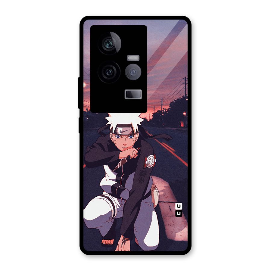 Anime Naruto Aesthetic Glass Back Case for Vivo iQOO 11 5G
