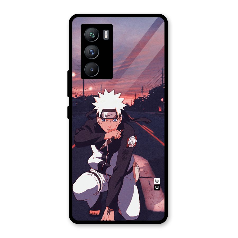 Anime Naruto Aesthetic Glass Back Case for Vivo iQOO 9 SE