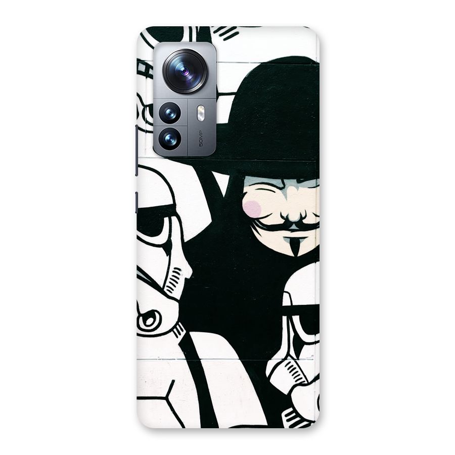 Anonymous Hat Back Case for Xiaomi 12 Pro
