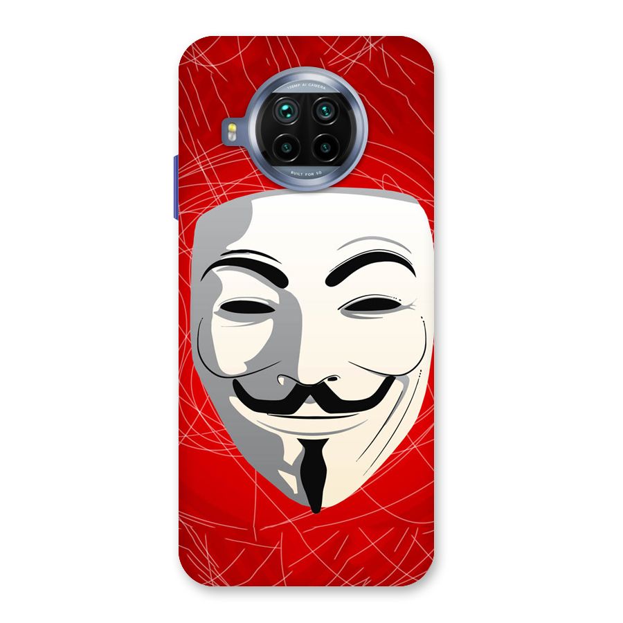 Anonymous Mask Abstract Back Case for Mi 10i