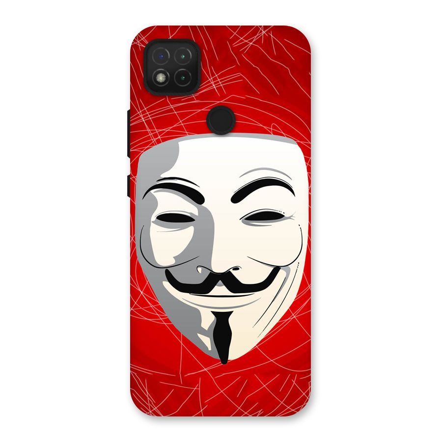 Anonymous Mask Abstract Back Case for Redmi 9