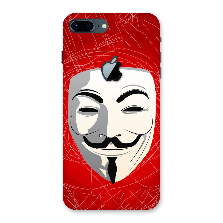 Anonymous Mask Abstract Back Case for iPhone 7 Plus Apple Cut