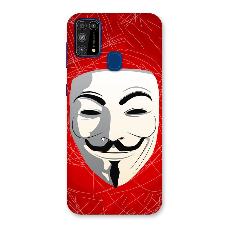 Anonymous Mask Abstract  Back Case for Galaxy F41