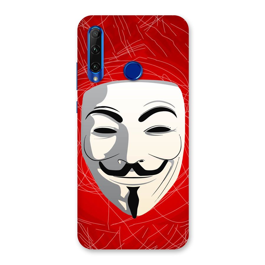 Anonymous Mask Abstract  Back Case for Honor 20i