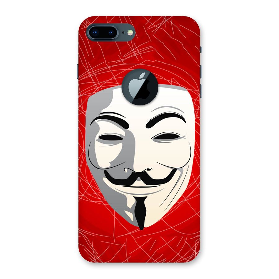 Anonymous Mask Abstract  Back Case for iPhone 7 Plus Logo Cut