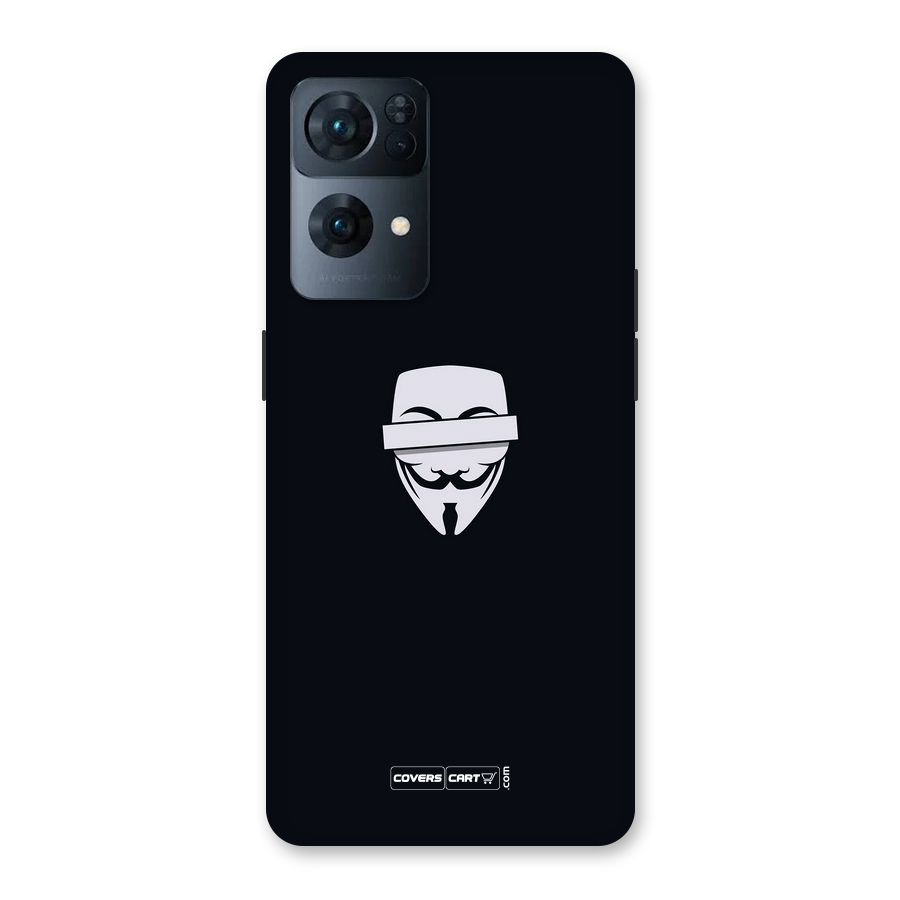Anonymous Mask Back Case for Oppo Reno7 Pro 5G
