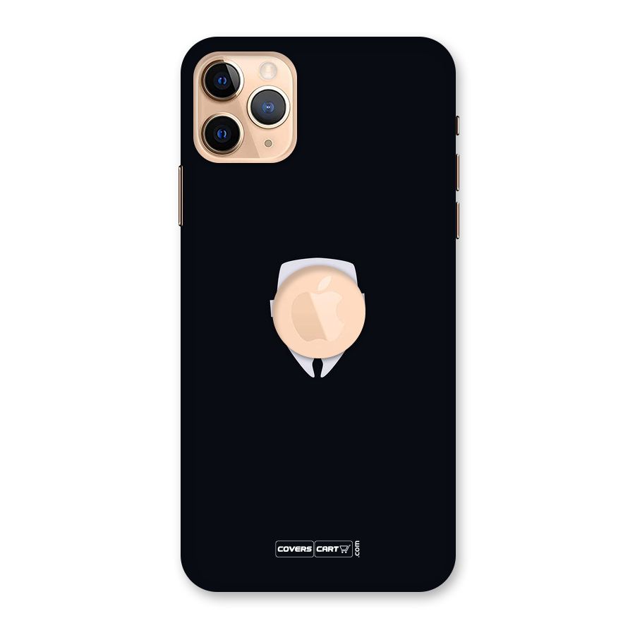 Anonymous Mask Back Case for iPhone 11 Pro Max Logo Cut
