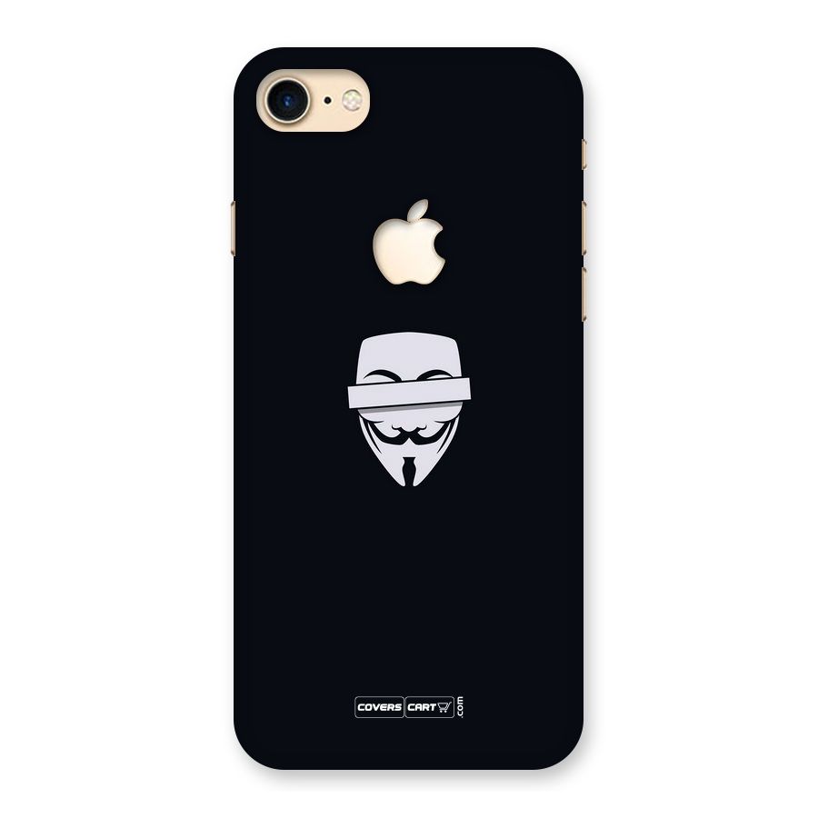 Anonymous Mask Back Case for iPhone 7 Apple Cut