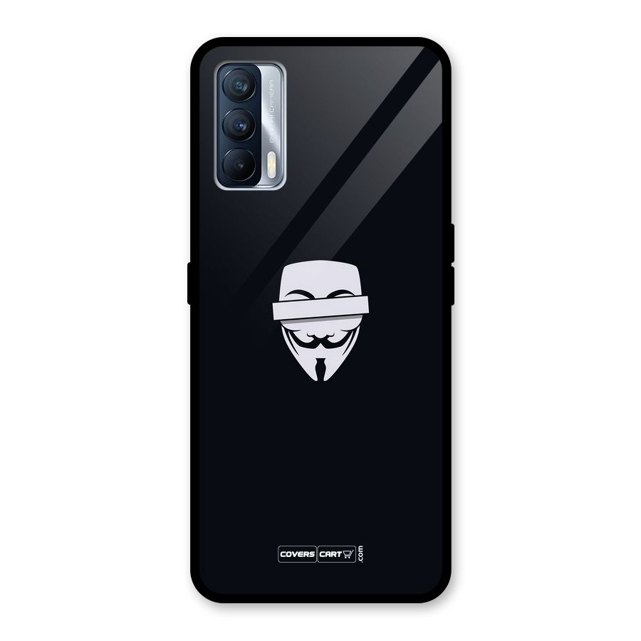 Anonymous Mask Glass Back Case for Realme X7