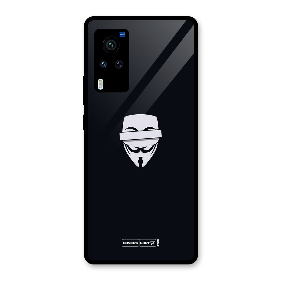 Anonymous Mask Glass Back Case for Vivo X60 Pro