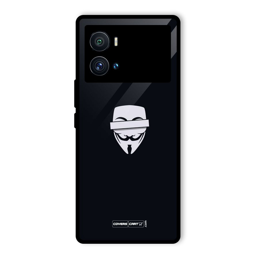 Anonymous Mask Glass Back Case for Vivo iQOO 9 Pro