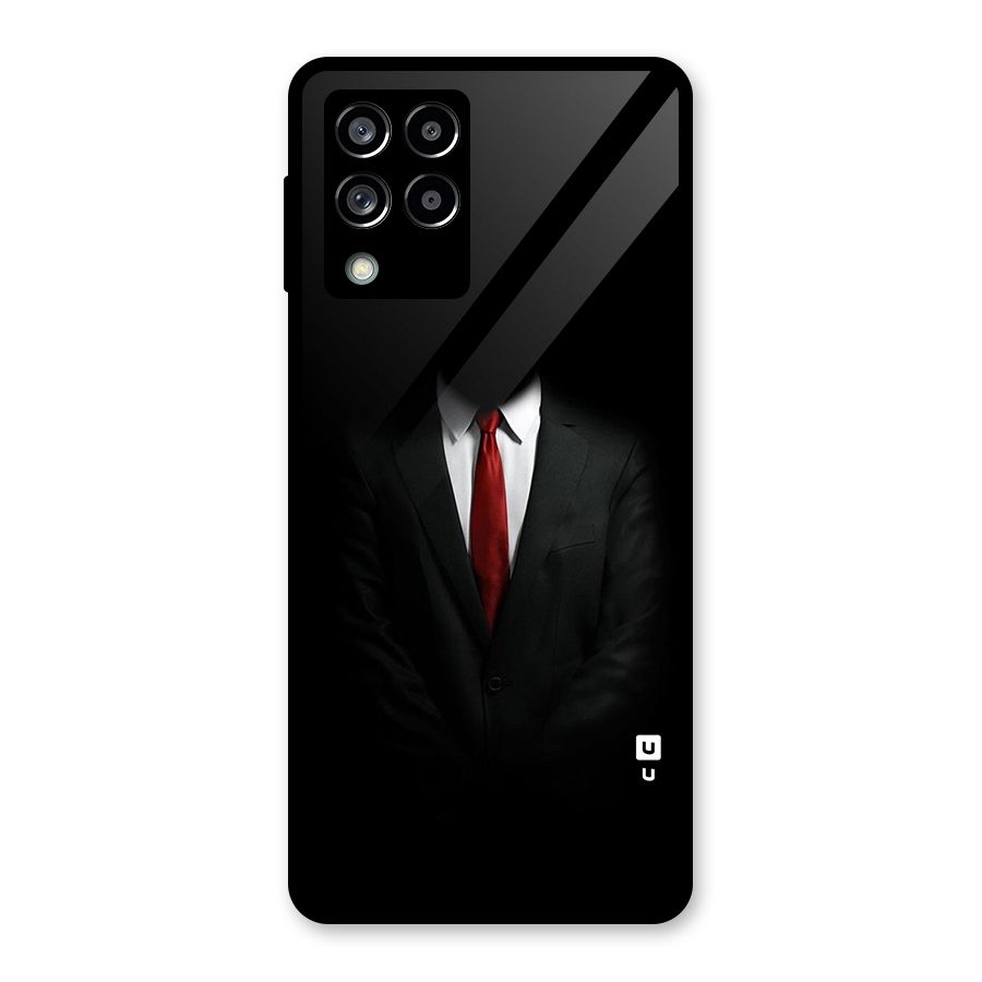 Anonymous Suit Glass Back Case for Galaxy M53 5G