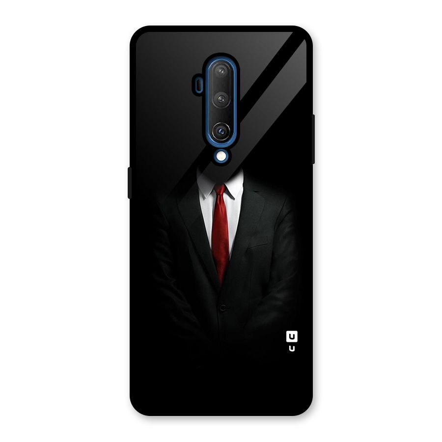 Anonymous Suit Glass Back Case for OnePlus 7T Pro