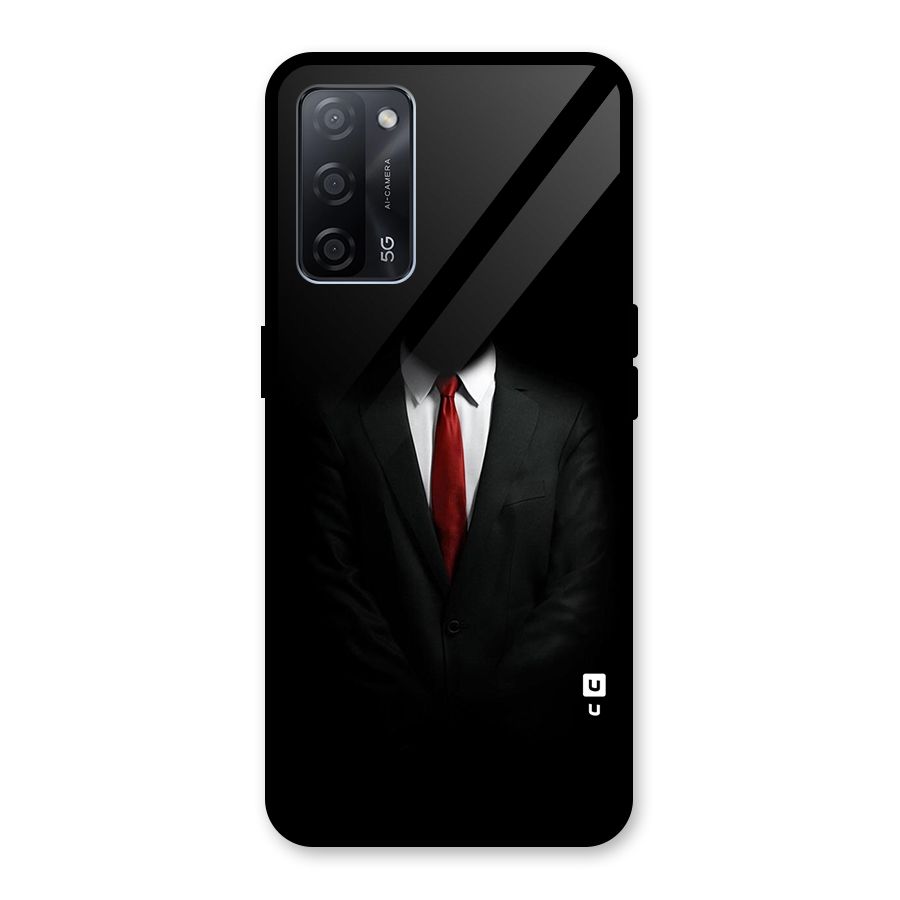 Anonymous Suit Glass Back Case for Oppo A53s 5G