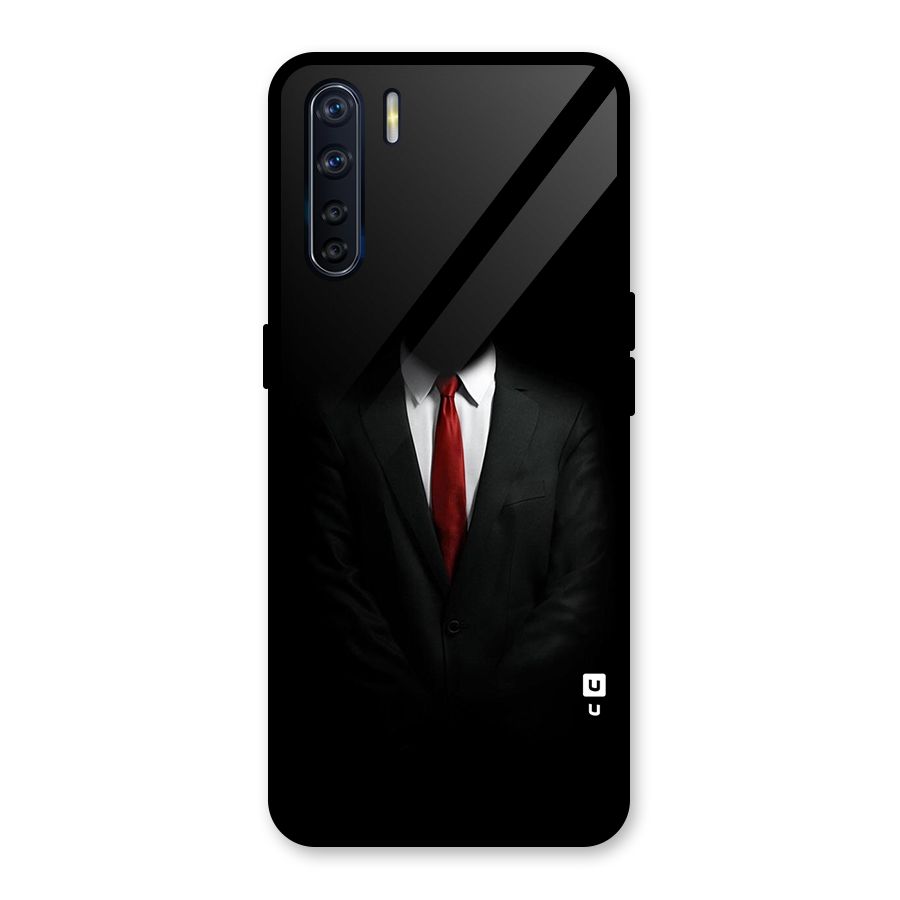 Anonymous Suit Glass Back Case for Oppo F15