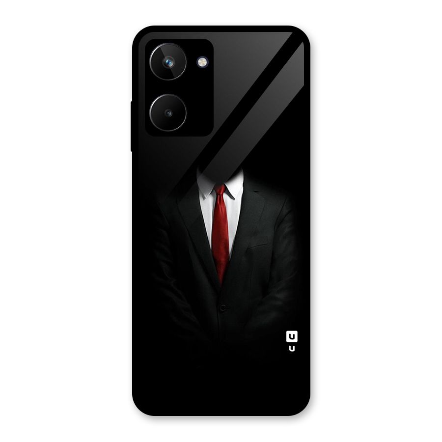 Anonymous Suit Glass Back Case for Realme 10